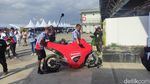 Penampakan Motor Ngebul Marc Marquez di Mandalika