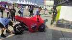 Penampakan Motor Ngebul Marc Marquez di Mandalika