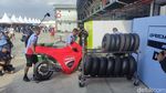 Penampakan Motor Ngebul Marc Marquez di Mandalika