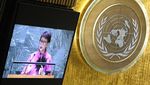 Momen Menlu Retno Pamit di Majelis Umum PBB
