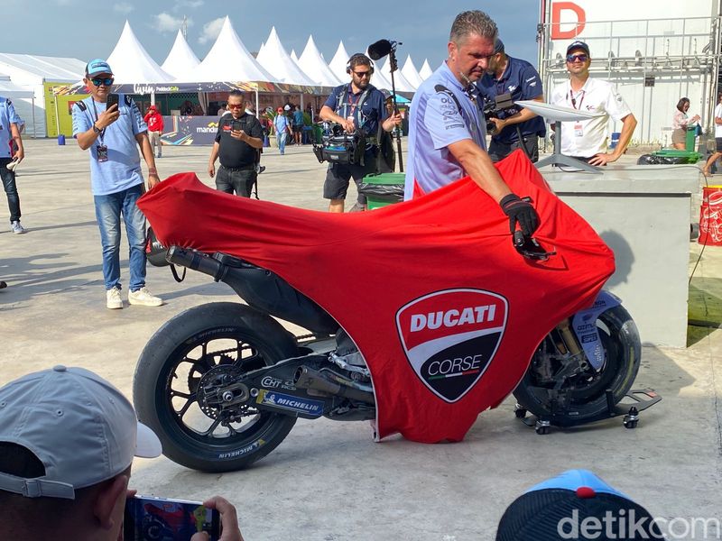 Motor Marc Marquez setelah Terbakar di Mandalika