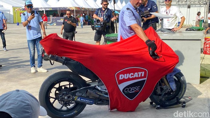 Motor Marc Marquez setelah Terbakar di Mandalika