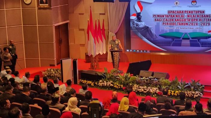 Pembekalan anggota DPR terpilih di Lemhannas (Adrial/detikcom)