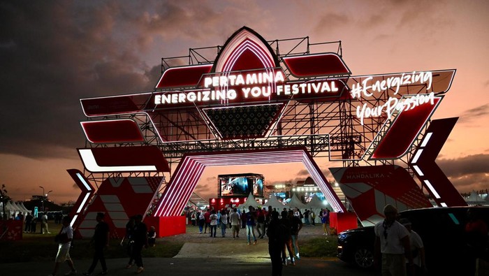 Acara Pertamina Grand Prix of Indonesia 2024 semakin meriah dengan adanya Pertamina Energizing You Festival di Sirkuit Internasional Pertamina Mandalika, Lombok,