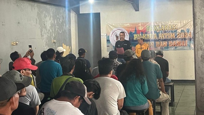 Pilkada Jatim Aman dan Damai di dupak surabaya
