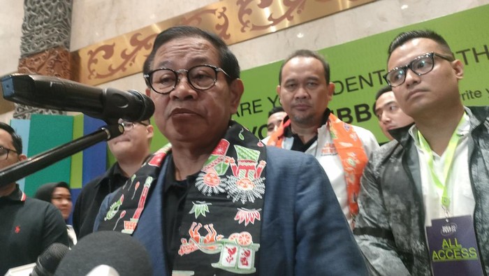 Pramono Anung di Jakarta Convention Center (JCC), Senayan, Jakarta Pusat, Minggu (29/9/2024).