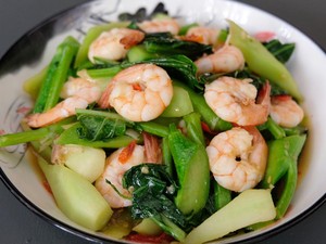 Resep Tumis Udang dan Kailan, Lauk Enak Untuk Makan Malam