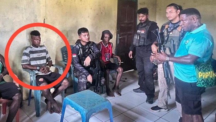 Tampang Sutiawan Orocomna, anggota KKB terlibat pembunuhan pekerja jalan di Teluk Bintuni.