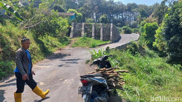 Tanjakan Langit Lembang yang bentuknya sudah berubah