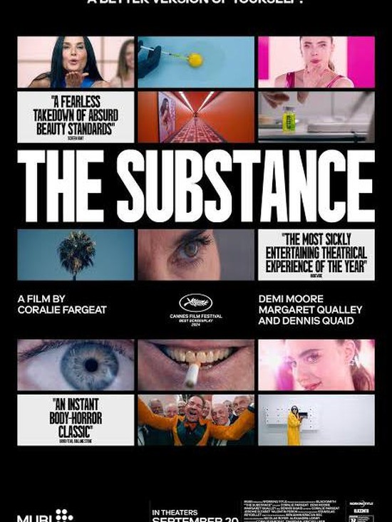 Cuplikan adegan dalam film The Substance.
