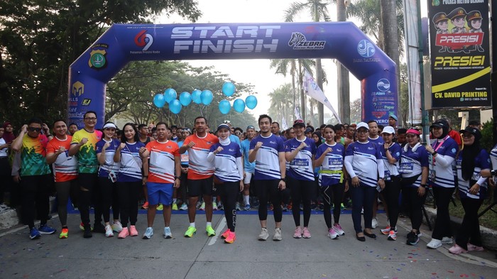 Zebra Run Hari Lalu Lintas di Bekasi (dok. Istimewa)