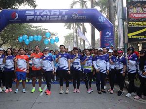 Zebra Run Hari Lalu Lintas Digelar di Bekasi, Pendapatan Acara Diberi ke Duafa