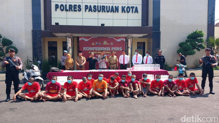 24 Tersangka Narkoba Dibekuk, 7 di Antaranya Residivis