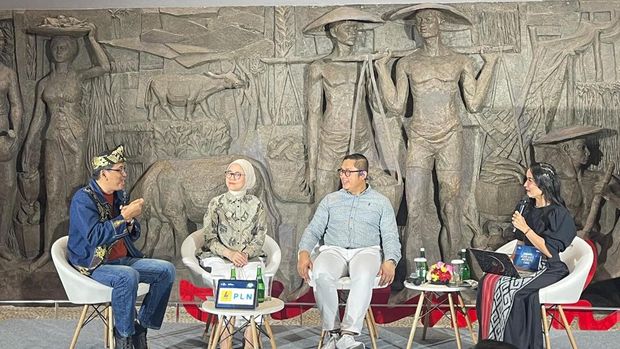 Acara Diskusi BUMN dan Pariwisata di Sarinah, Jumat (27/9/2024)