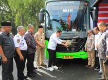 Hore, Bus TransJatim Surabaya-Bangkalan Diresmikan, Gratis hingga 5 Oktober
