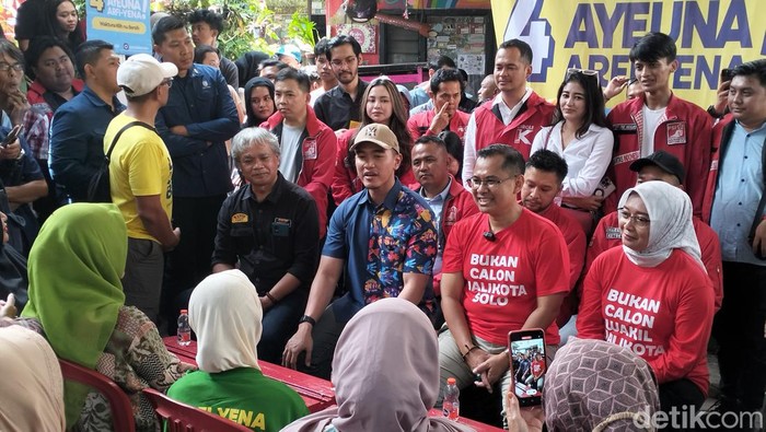 Arfi Rafinaldi dan Kaesang kunjungi Gang Cibunut.