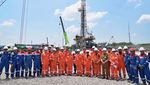 Tinjau Blok Cepu, Menteri ESDM Bahlil Minta Genjot Produksi