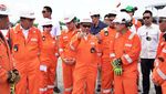Tinjau Blok Cepu, Menteri ESDM Bahlil Minta Genjot Produksi