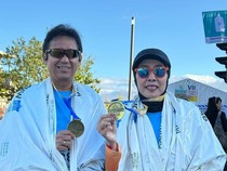 Menkes BGS Berhasil Finish 42 Km Berlin Marathon 2024 di Usia 60!