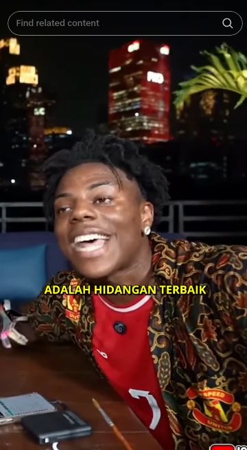 bule cicip nasi padang gegara video IShowSpeed
