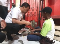 Blusukan ke Pasar Bandarjo Ungaran, Ahmad Luthfi Belanja Masalah Warga