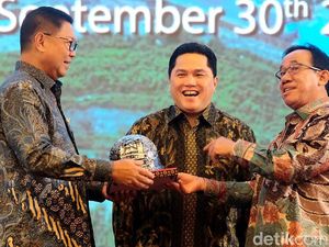Di Depan Erick Thohir, Bank Mandiri Kucurkan Kredit untuk PLTU