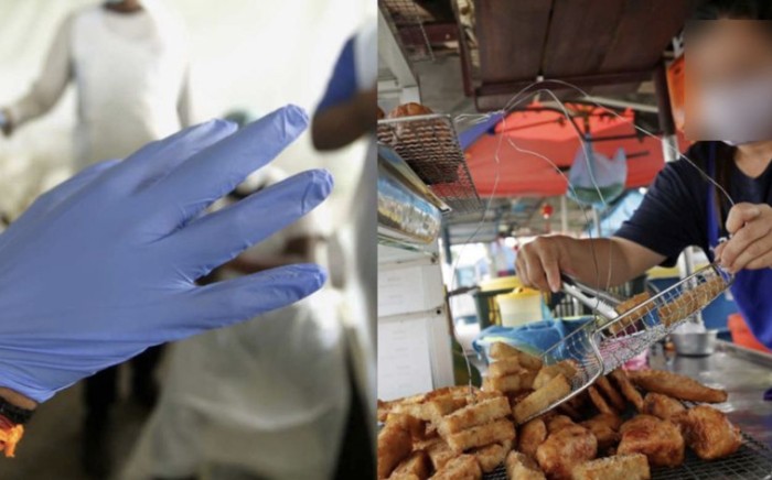 Duh! Pelanggan Risih Lihat Sarung Tangan Penjual Makanan Tak Higienis