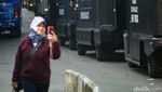 Gladi Resik HUT ke-79 TNI, Rantis Berjejer di Jalan Merdeka Barat