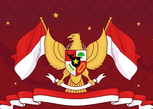 Ilustrasi garuda Pancasila