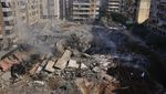 Israel Jatuhkan 80 Bom untuk Membunuh Pimpinan Hizbullah