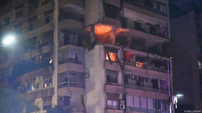 Israel Terus Serang Pusat Kota Beirut, Lebanon: Ratusan Orang Tewas