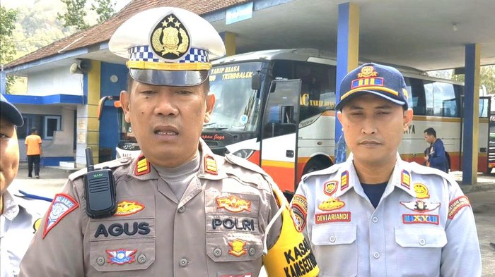 Kasatlantas Polres Trenggalek AKP Agus Prayitno