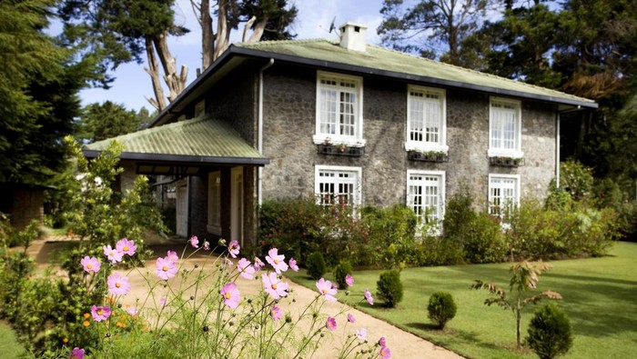 an old colonial stone house located in nuwara eliya, sri lanka.