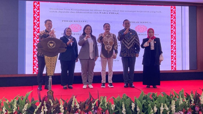 Mahkamah Konstitusi dan Komisi Informasi Pusat (KI). (Brigitta/detikcom)