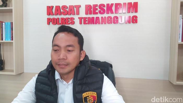 Kasat Reskrim Polres Temanggung AKP Didik Tri Wibowo saat ditemui, Senin (30/9/2024).
