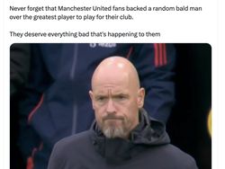 Meme Kocak MU Keok, Erik Ten Hag Jadi Bulan-bulanan