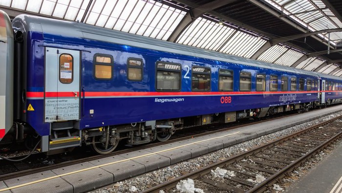 Nightjet, kereta modern segera melintasi empat negara di Eropa.