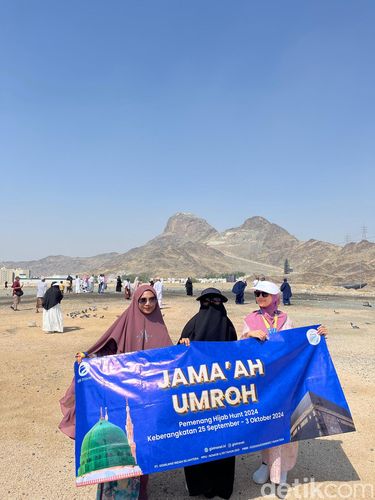 Pemenang Emeron Hijab Hunt Umrah Bersama GIS Travel