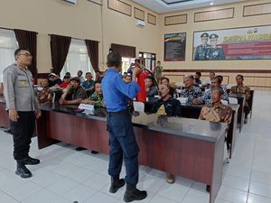 Polisi di Kota Blitar Diajak Tingkatkan Kasatkamling untuk Hadapi Bencana