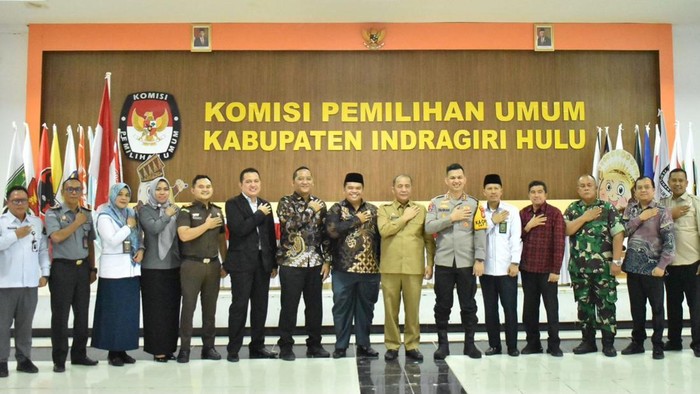 Rapat Koordinasi Pilkada di Inhu