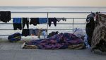Lari dari Serangan Israel, Warga Lebanon Tidur di Jalanan Beirut