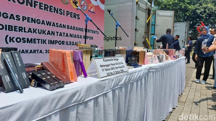 Satgas Temukan 415 Ribu Kosmetik Ilegal Rp 11,45 M, Terbanyak dari China-Thailand