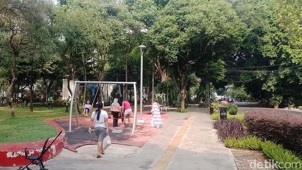 Taman Mataram di Kebayoran Baru, Jaksel