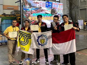 Tim Equilibriums ITS Sabet Tiga Penghargaan IDEERS 2024 di Taiwan