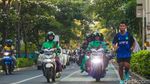 Vibes Jepang, Bunga Tabebuya Juga Bermekaran di Cikini