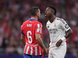 Bukti Lain Panasnya Derby Madrid, Vinicius Ledek Koke