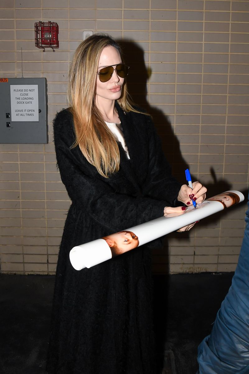 Angelina Jolie menghadiri Festival Film New York pada 30 September 2024 di New York City.