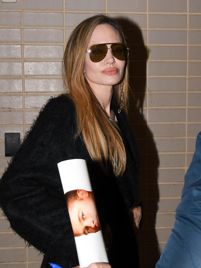 Angelina Jolie menghadiri Festival Film New York pada 30 September 2024 di New York City.