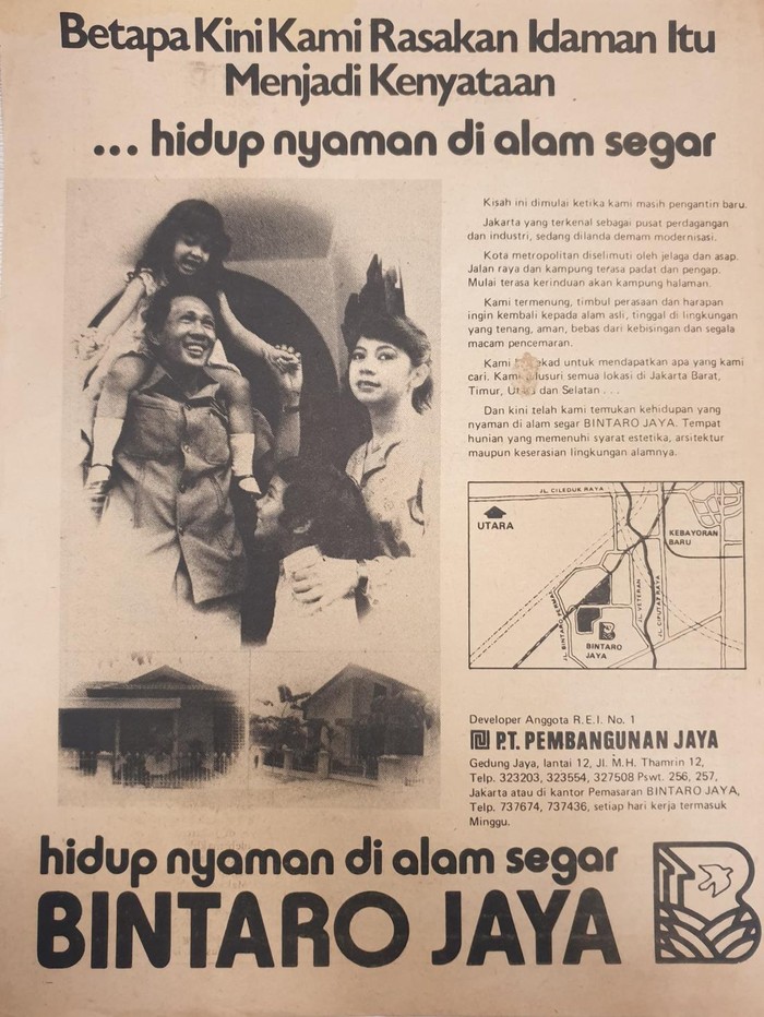 Brosur Iklan Perumahan Lawas Tahun 1980-an Brosur Iklan Perumahan Lawas Tahun 1980-an
