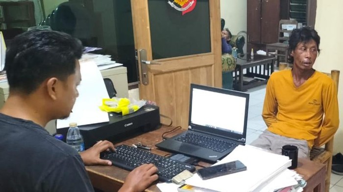 Buron kasus pembunuhan di Depok ditangkap Polsek Karanganom Klaten.